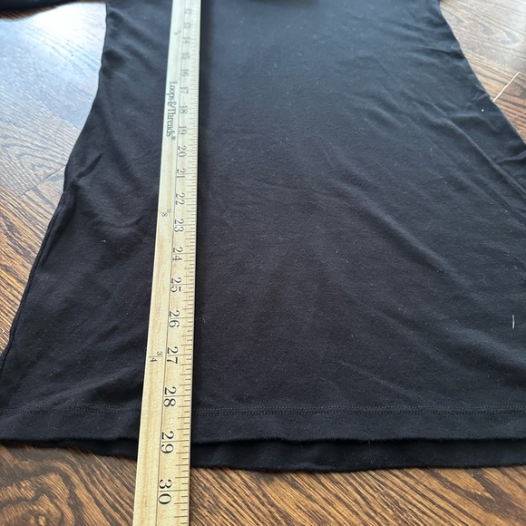 (#04) Splendid cowl neck long sleeve black sweater size L - Picture 6 of 10